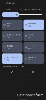 Android 12 設定画面